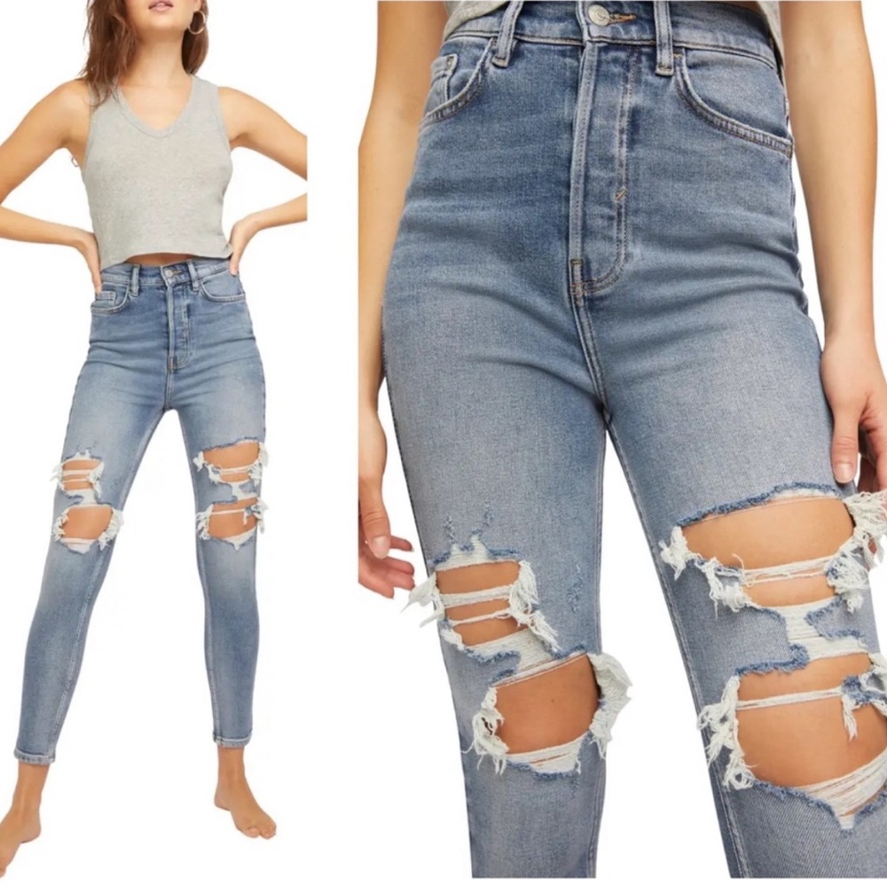 We The Free Phoenix Distressed Jeans